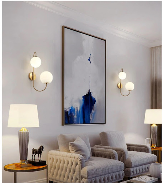 Đèn treo tường phòng khách 3