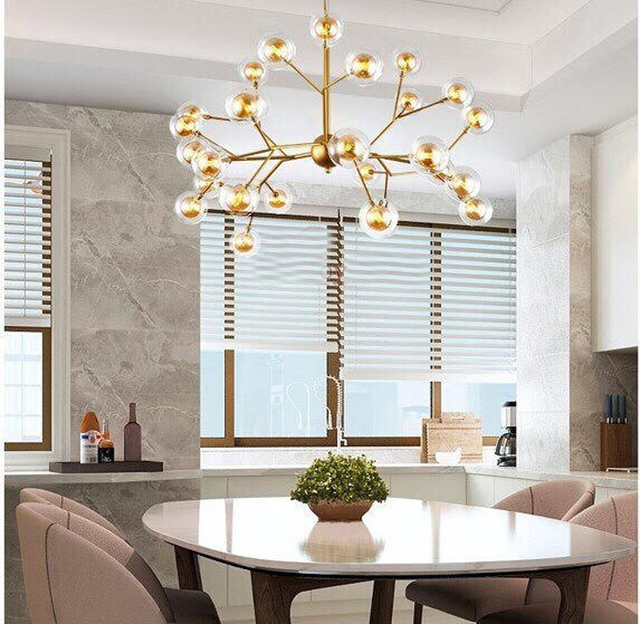 Đèn thả trần phòng khách 3