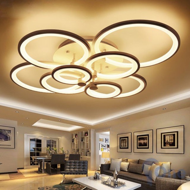 Đèn mâm ốp trần 1