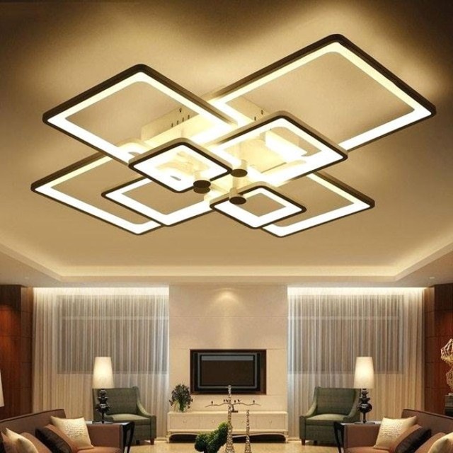 Đèn mâm ốp trần 2